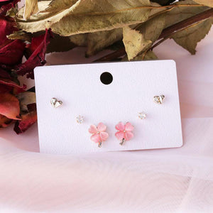 14k Gold-Plated Stud Earring Sets