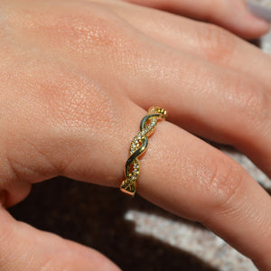 Infinity Gold Ring
