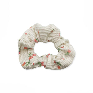 Floral Patterned Hair Scrunchies