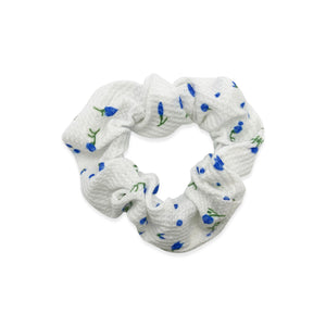 Floral Patterned Hair Scrunchies
