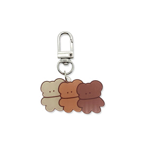 Acrylic Cute Bear Keychain