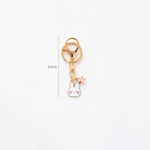 Cute Gold Charm Keychains